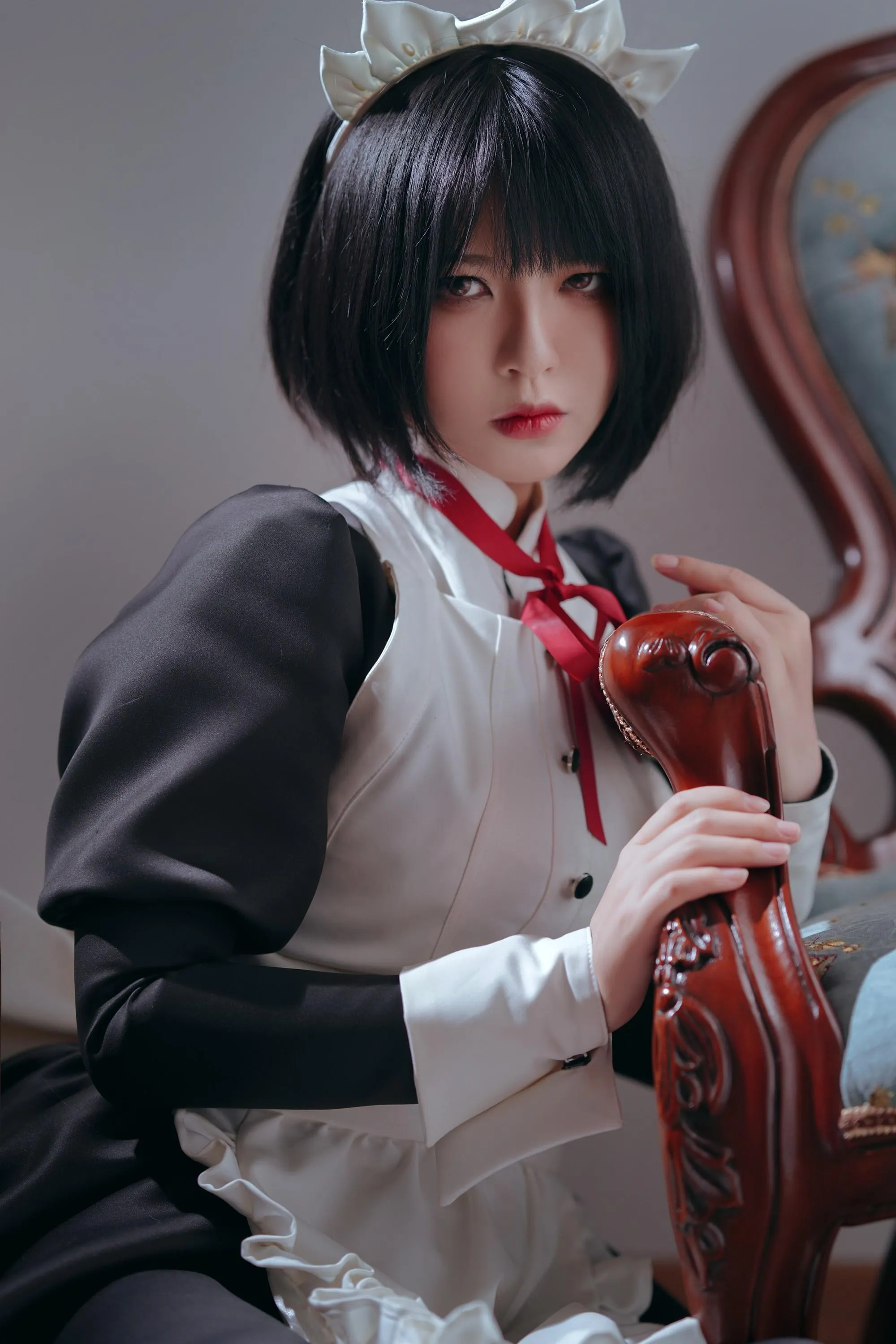 半半子 – NO.15 嫌パン メイド [60P]插图1